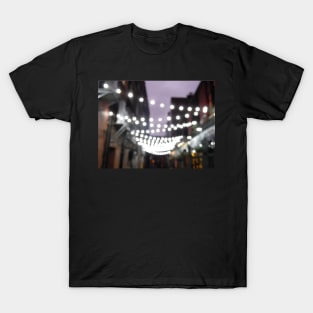Scottish Photography Series (Vectorized) - Glasgow City Lights T-Shirt